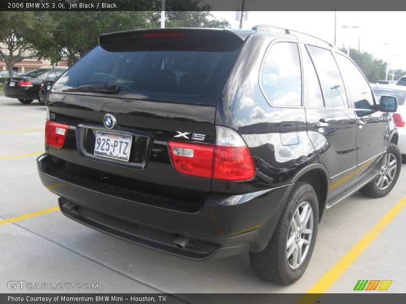 Jet Black / Black 2006 BMW X5 3.0i