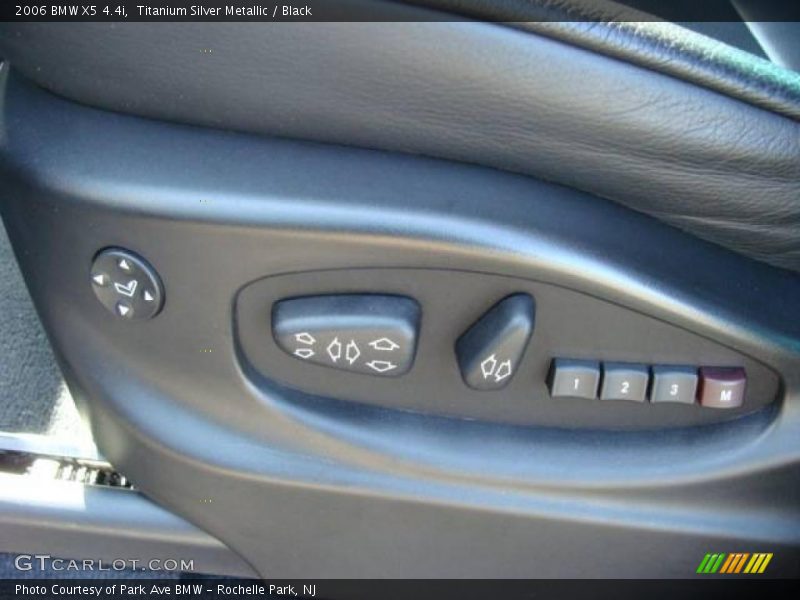 Titanium Silver Metallic / Black 2006 BMW X5 4.4i