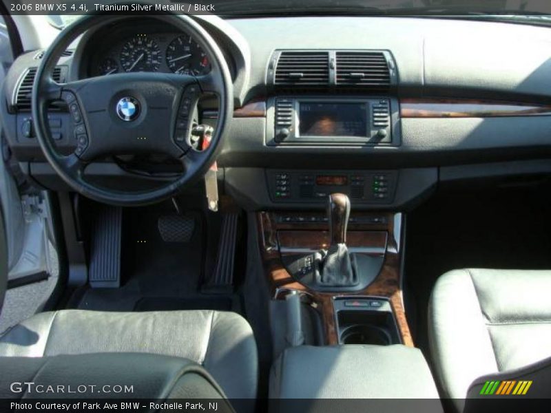 Titanium Silver Metallic / Black 2006 BMW X5 4.4i