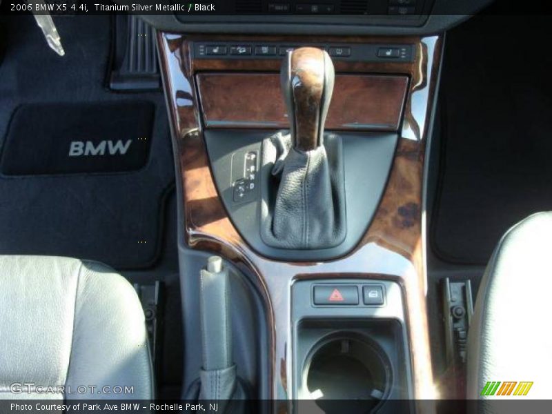 Titanium Silver Metallic / Black 2006 BMW X5 4.4i