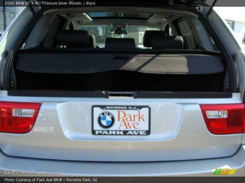 Titanium Silver Metallic / Black 2006 BMW X5 4.4i