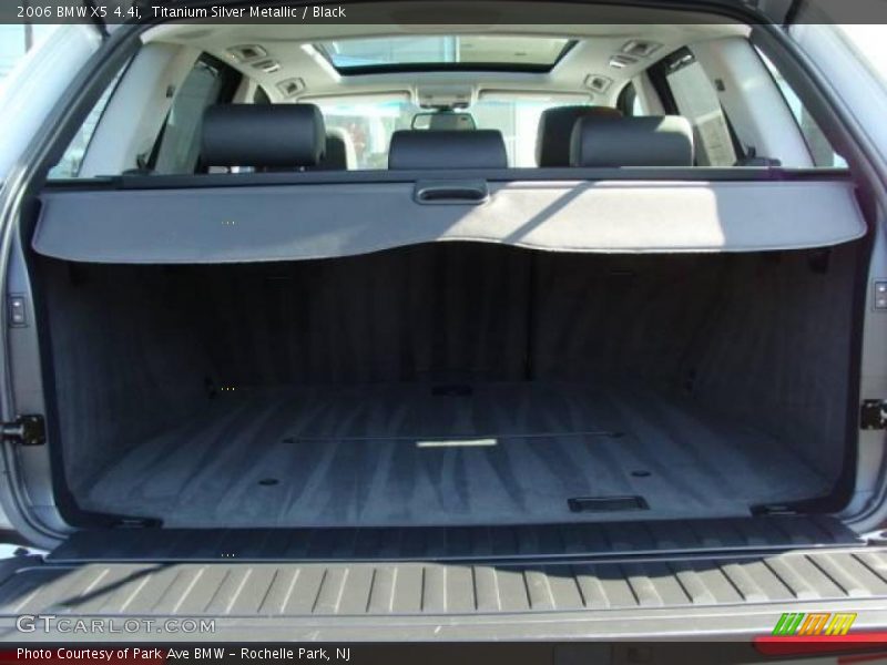 Titanium Silver Metallic / Black 2006 BMW X5 4.4i