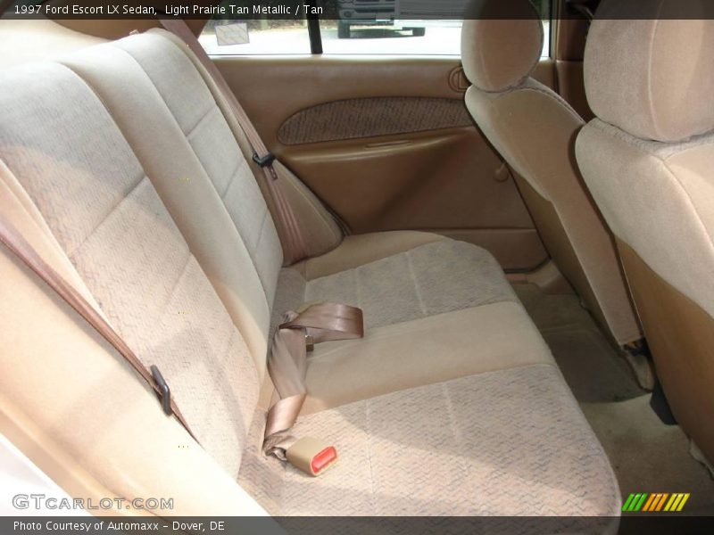 Light Prairie Tan Metallic / Tan 1997 Ford Escort LX Sedan