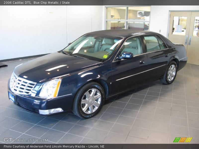 Blue Chip Metallic / Shale 2006 Cadillac DTS