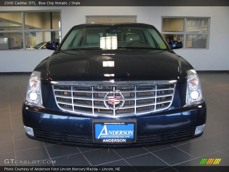 Blue Chip Metallic / Shale 2006 Cadillac DTS
