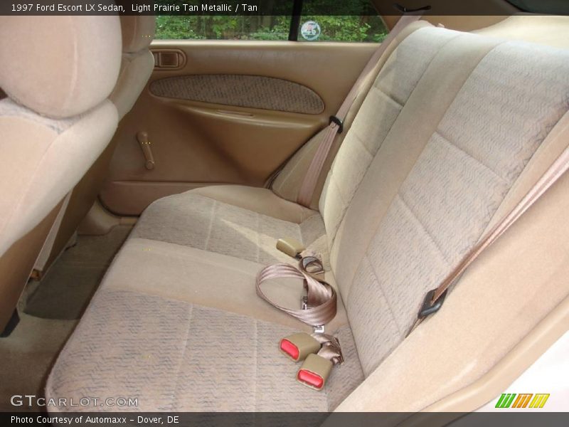 Light Prairie Tan Metallic / Tan 1997 Ford Escort LX Sedan