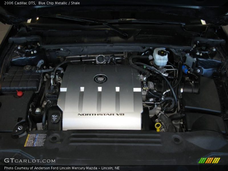 Blue Chip Metallic / Shale 2006 Cadillac DTS