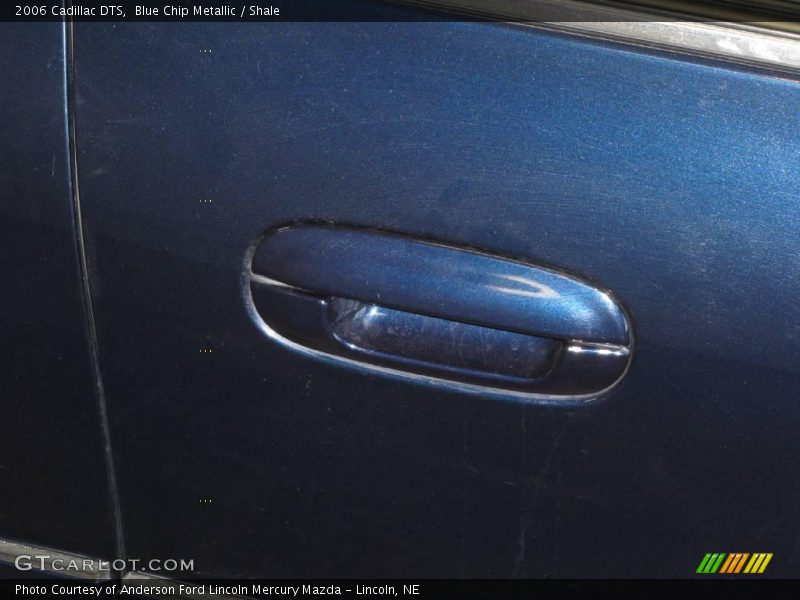 Blue Chip Metallic / Shale 2006 Cadillac DTS