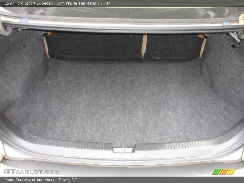 Light Prairie Tan Metallic / Tan 1997 Ford Escort LX Sedan