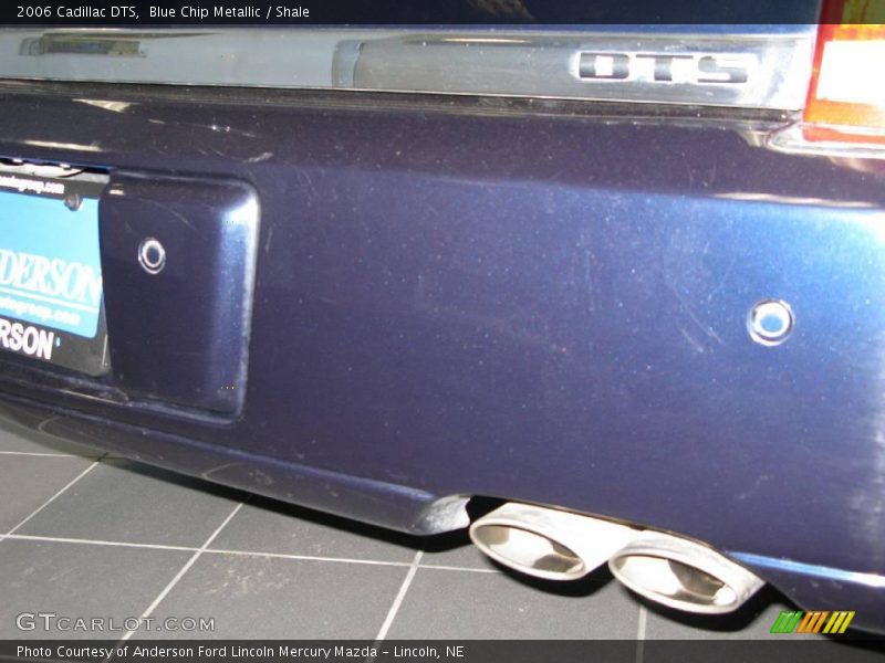 Blue Chip Metallic / Shale 2006 Cadillac DTS