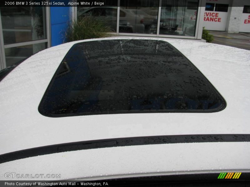 Alpine White / Beige 2006 BMW 3 Series 325xi Sedan