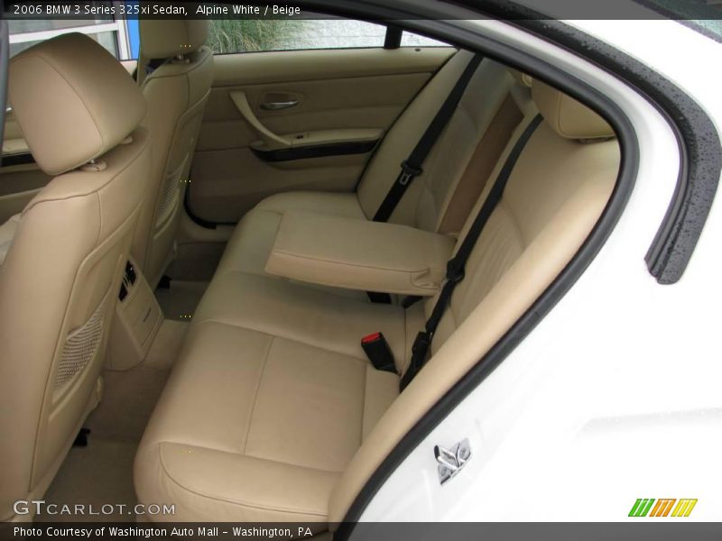 Alpine White / Beige 2006 BMW 3 Series 325xi Sedan