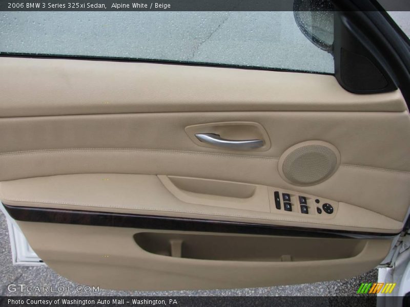 Alpine White / Beige 2006 BMW 3 Series 325xi Sedan
