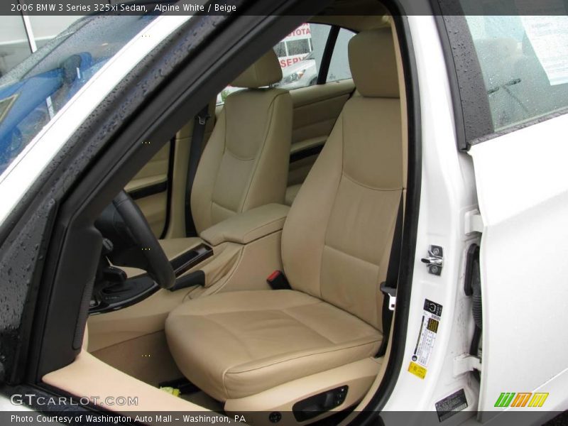 Alpine White / Beige 2006 BMW 3 Series 325xi Sedan