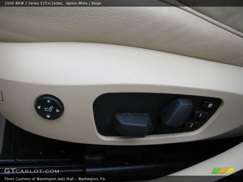 Alpine White / Beige 2006 BMW 3 Series 325xi Sedan