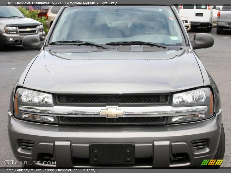 Graystone Metallic / Light Gray 2005 Chevrolet TrailBlazer LS 4x4