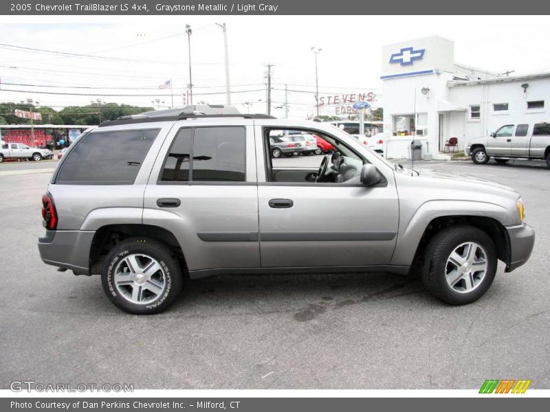 Graystone Metallic / Light Gray 2005 Chevrolet TrailBlazer LS 4x4