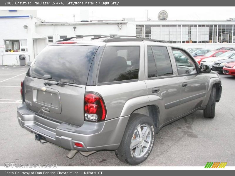 Graystone Metallic / Light Gray 2005 Chevrolet TrailBlazer LS 4x4
