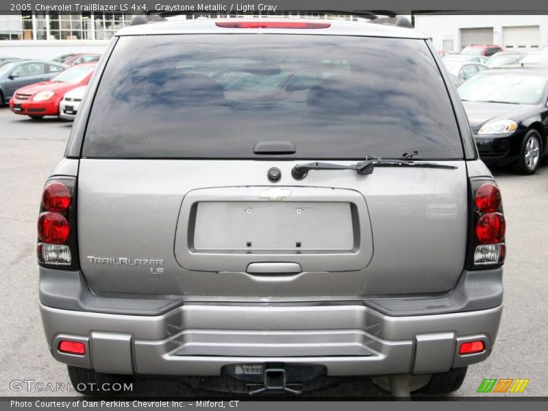 Graystone Metallic / Light Gray 2005 Chevrolet TrailBlazer LS 4x4