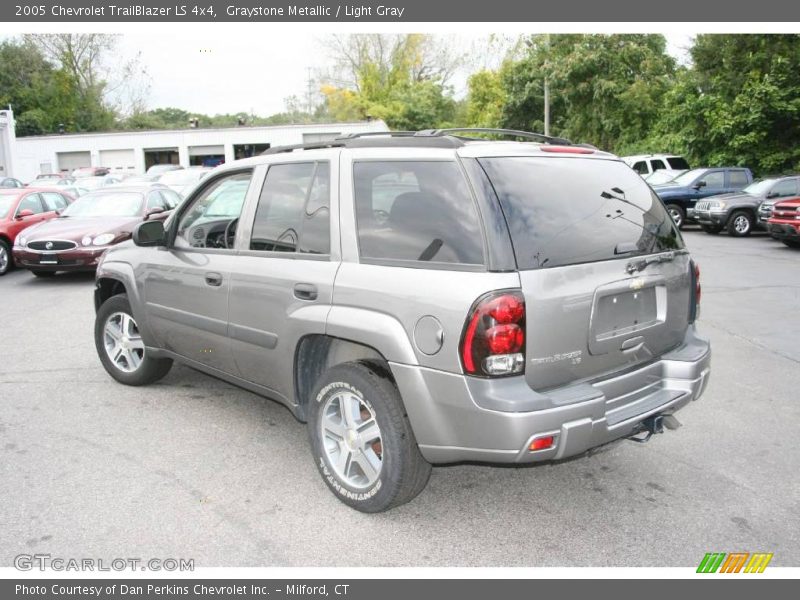 Graystone Metallic / Light Gray 2005 Chevrolet TrailBlazer LS 4x4