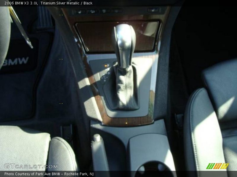Titanium Silver Metallic / Black 2006 BMW X3 3.0i
