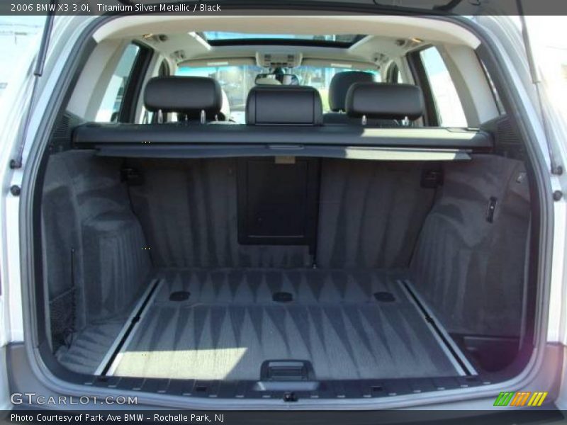 Titanium Silver Metallic / Black 2006 BMW X3 3.0i