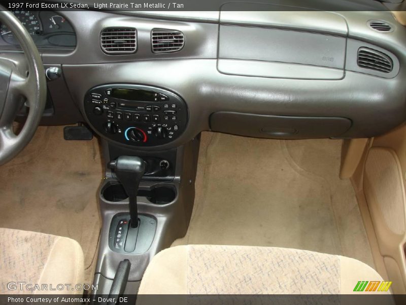 Light Prairie Tan Metallic / Tan 1997 Ford Escort LX Sedan