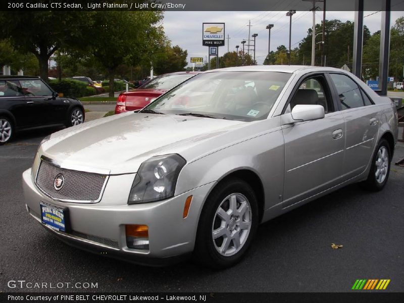 Light Platinum / Light Gray/Ebony 2006 Cadillac CTS Sedan