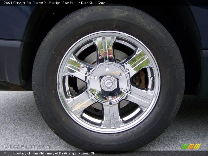 Midnight Blue Pearl / Dark Slate Gray 2004 Chrysler Pacifica AWD