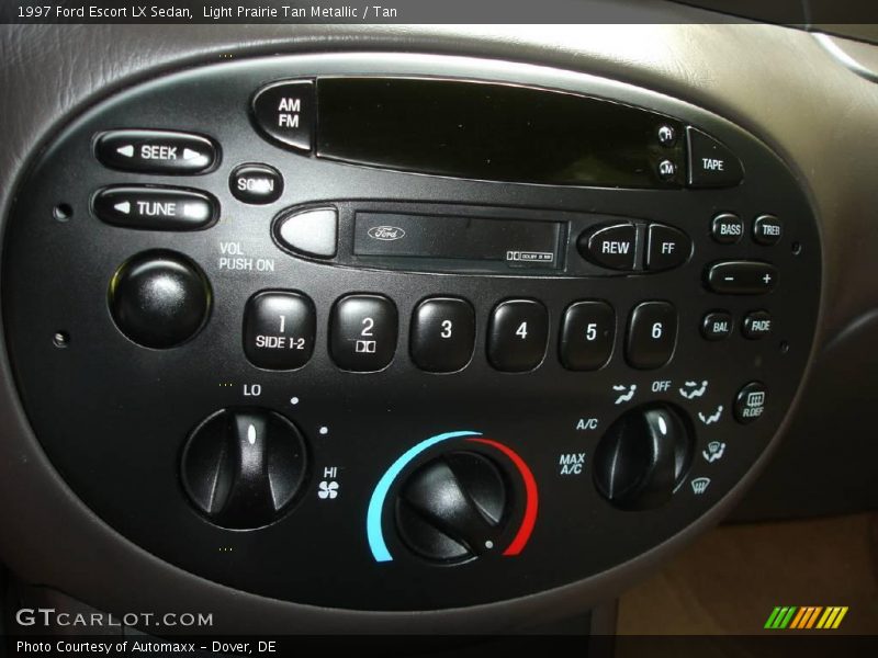 Light Prairie Tan Metallic / Tan 1997 Ford Escort LX Sedan