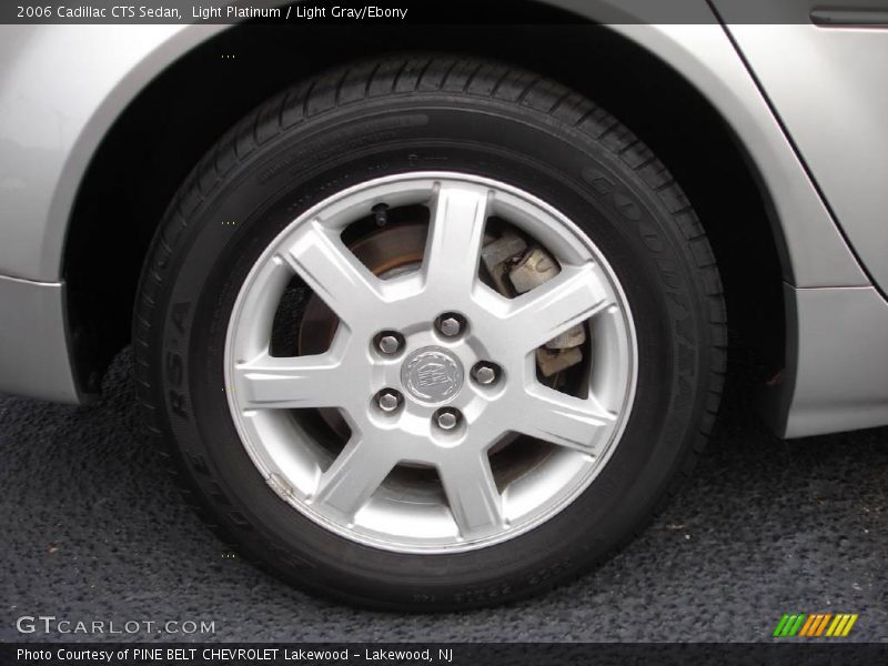 Light Platinum / Light Gray/Ebony 2006 Cadillac CTS Sedan