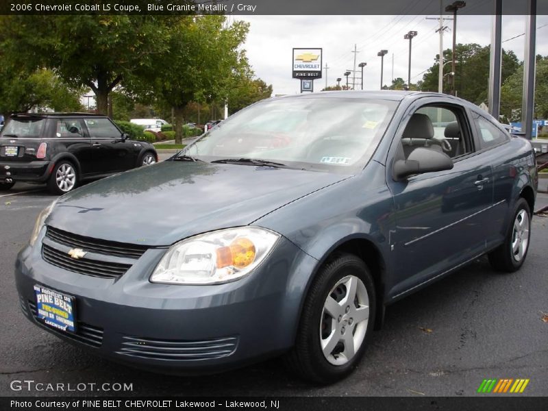 Blue Granite Metallic / Gray 2006 Chevrolet Cobalt LS Coupe