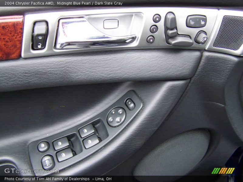 Midnight Blue Pearl / Dark Slate Gray 2004 Chrysler Pacifica AWD