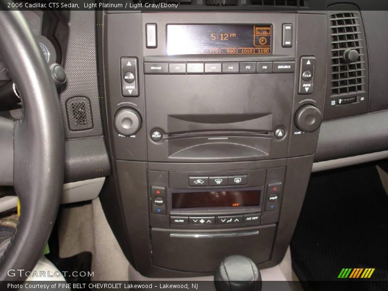 Light Platinum / Light Gray/Ebony 2006 Cadillac CTS Sedan