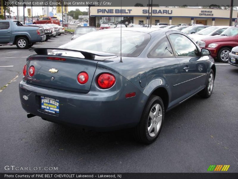 Blue Granite Metallic / Gray 2006 Chevrolet Cobalt LS Coupe