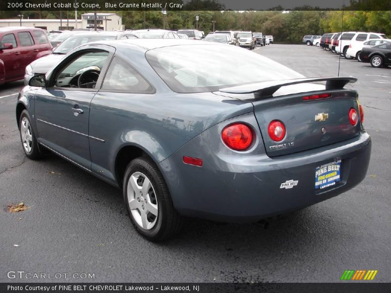 Blue Granite Metallic / Gray 2006 Chevrolet Cobalt LS Coupe