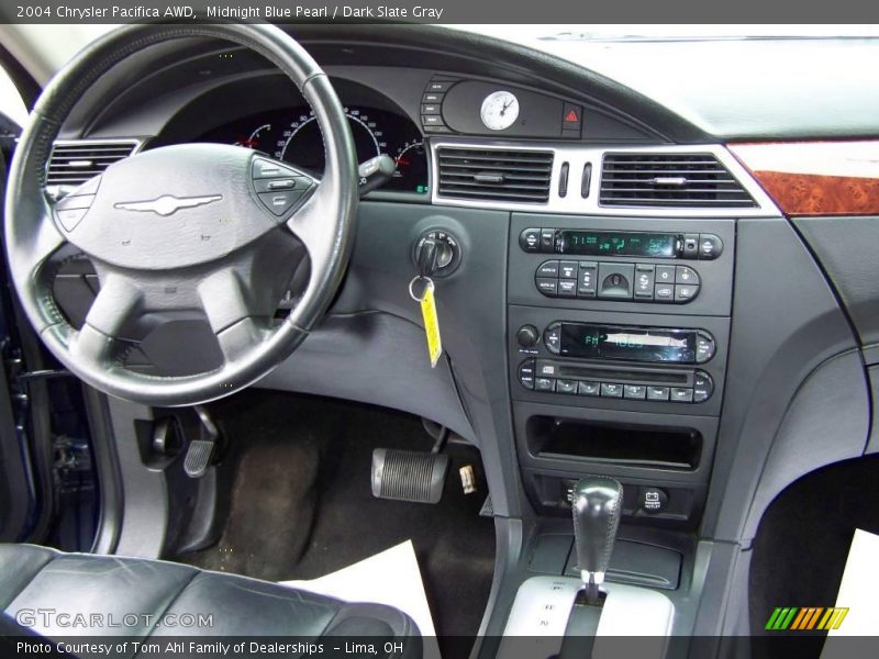 Midnight Blue Pearl / Dark Slate Gray 2004 Chrysler Pacifica AWD