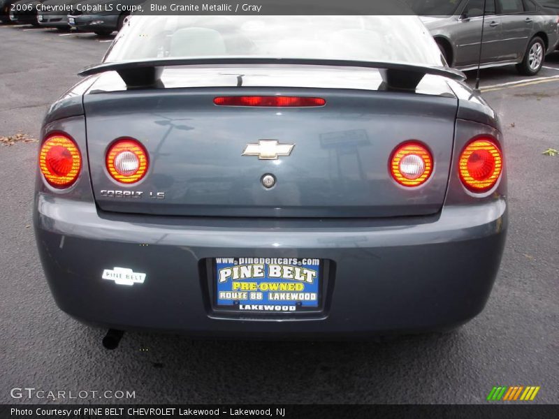 Blue Granite Metallic / Gray 2006 Chevrolet Cobalt LS Coupe