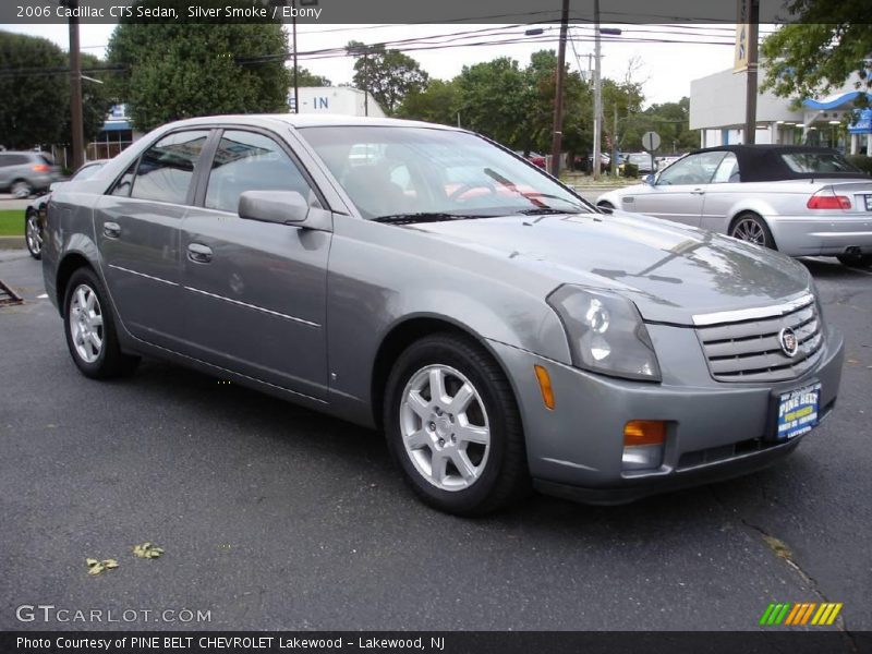 Silver Smoke / Ebony 2006 Cadillac CTS Sedan