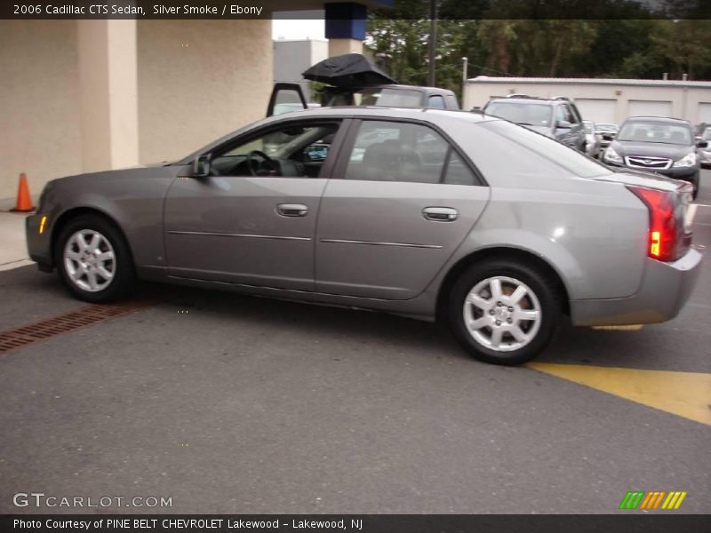 Silver Smoke / Ebony 2006 Cadillac CTS Sedan