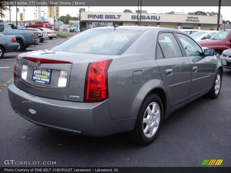 Silver Smoke / Ebony 2006 Cadillac CTS Sedan
