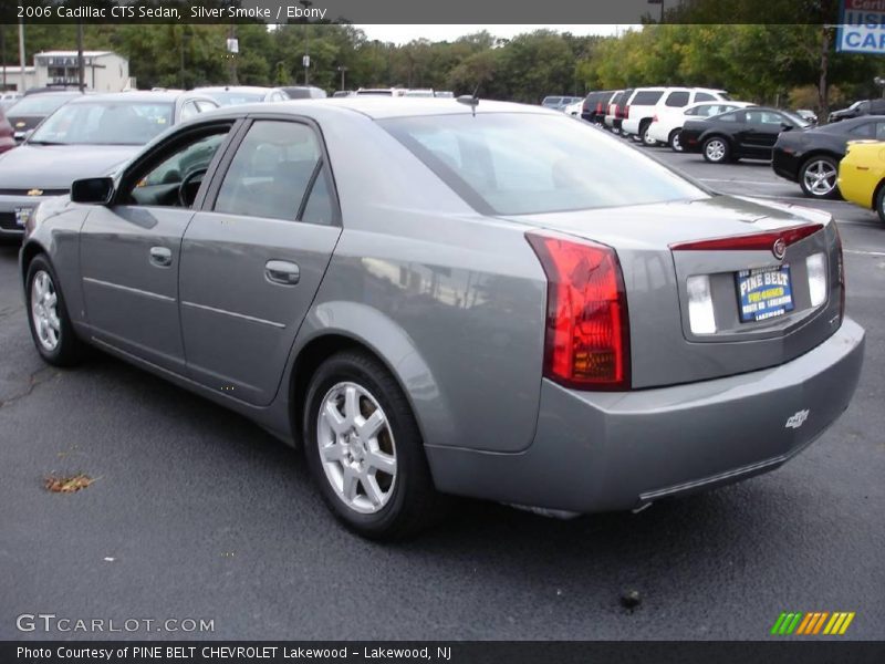 Silver Smoke / Ebony 2006 Cadillac CTS Sedan