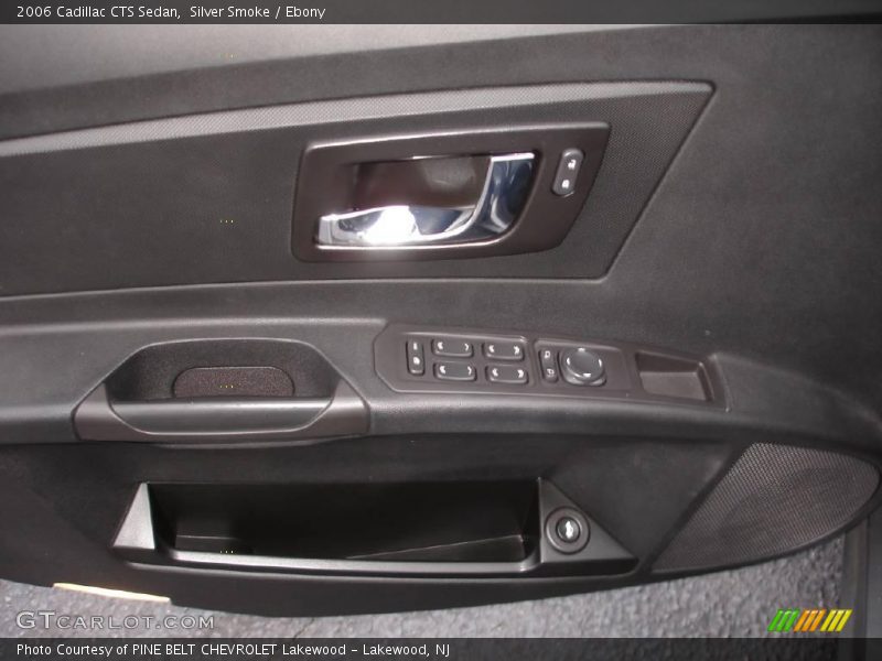 Silver Smoke / Ebony 2006 Cadillac CTS Sedan