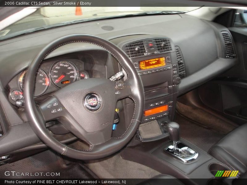 Silver Smoke / Ebony 2006 Cadillac CTS Sedan