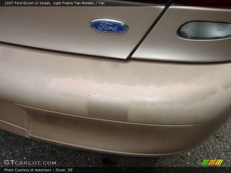 Light Prairie Tan Metallic / Tan 1997 Ford Escort LX Sedan