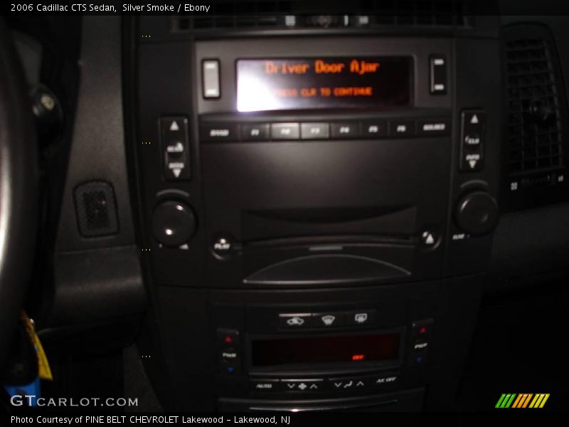 Silver Smoke / Ebony 2006 Cadillac CTS Sedan