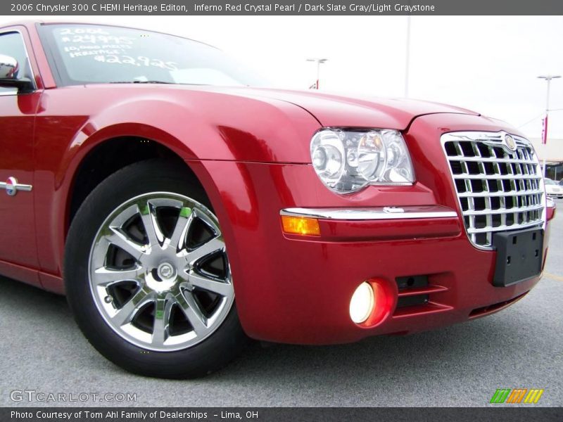 Inferno Red Crystal Pearl / Dark Slate Gray/Light Graystone 2006 Chrysler 300 C HEMI Heritage Editon