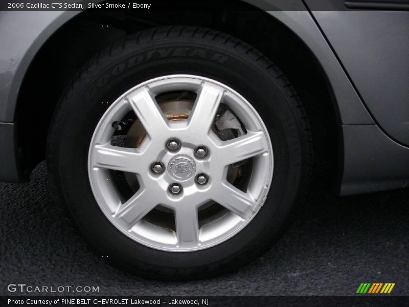 Silver Smoke / Ebony 2006 Cadillac CTS Sedan