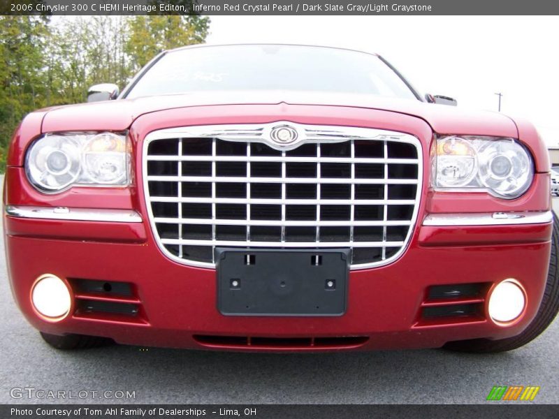 Inferno Red Crystal Pearl / Dark Slate Gray/Light Graystone 2006 Chrysler 300 C HEMI Heritage Editon