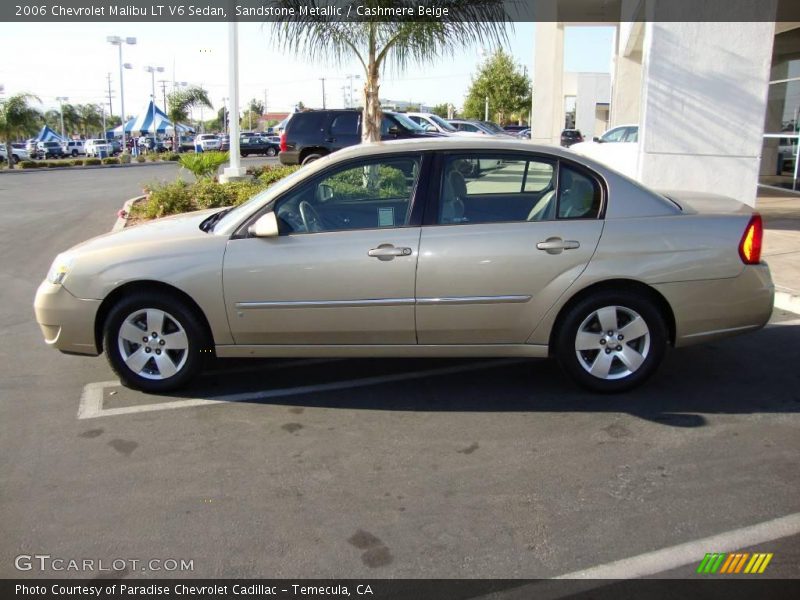 Sandstone Metallic / Cashmere Beige 2006 Chevrolet Malibu LT V6 Sedan